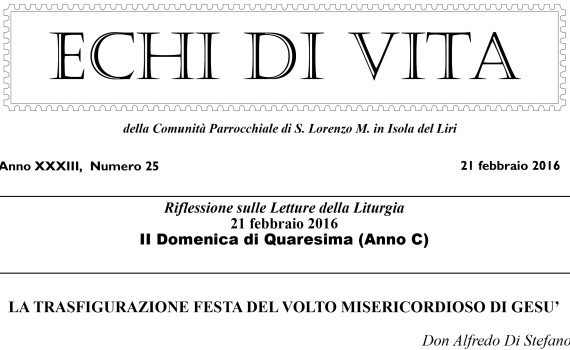 San Lorenzo Martire ® - 2016 02 20 - Echi di VITA - N 25 - Splash