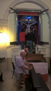 San Lorenzo Parrocchia - Riposizionamento SS Crocifisso - FaceBook 004