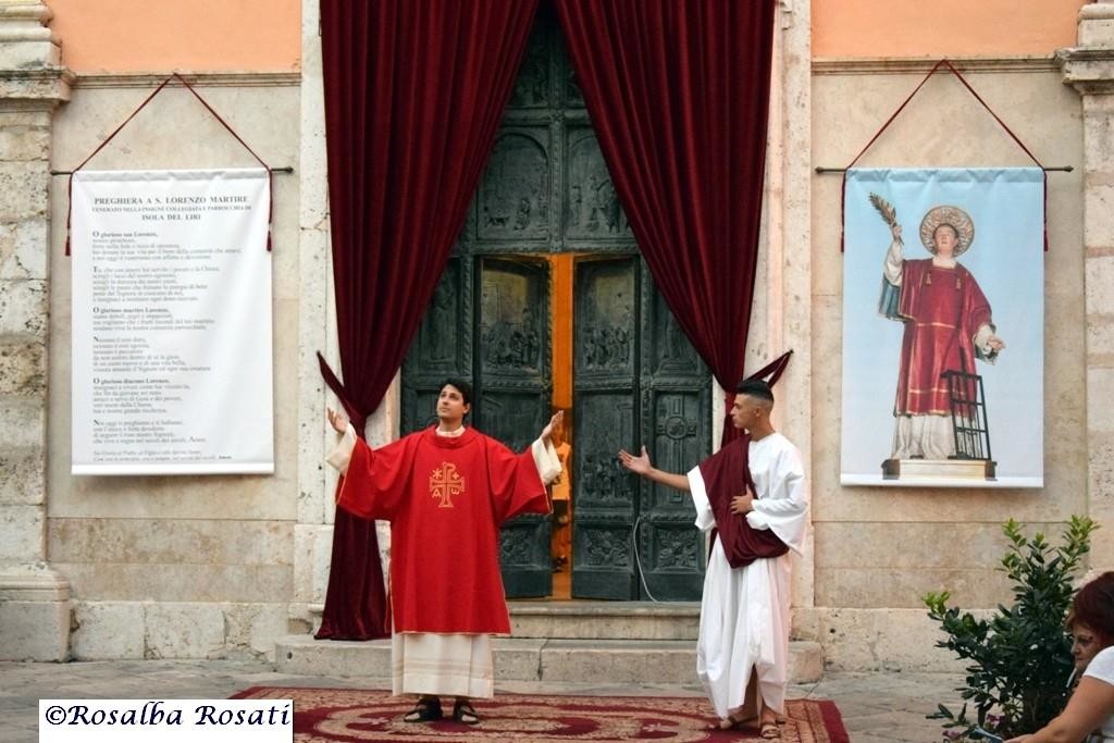 San Lorenzo Parrocchia - Sacra rappresentazione del martirio di Lorenzo - FaceBook - 003