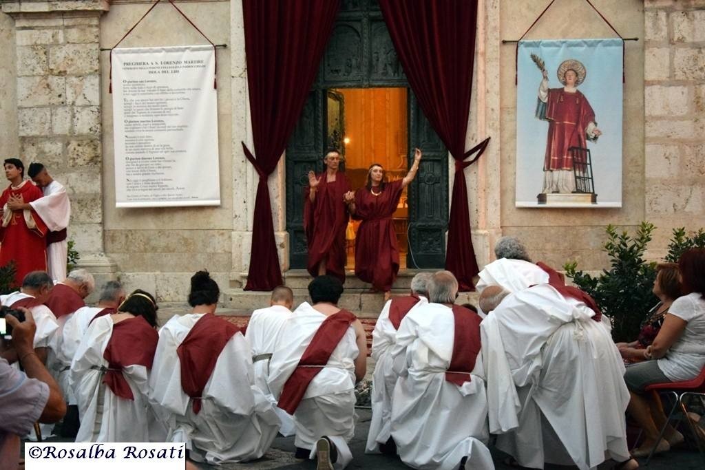 San Lorenzo Parrocchia - Sacra rappresentazione del martirio di Lorenzo - FaceBook - 007