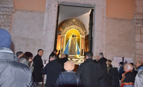 2017 12 12 - San Lorenzo Parrocchia Martire Isola Del Liri - Madonna di Loreto processione - 008