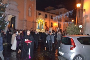 2017 12 12 - San Lorenzo Parrocchia Martire Isola Del Liri - Madonna di Loreto processione - 009