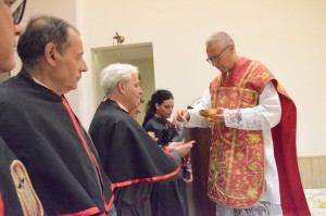 2018 07 06 - San Lorenzo Parrochia Isola Liri - Messa Vestizione Confratelli Processione - 004