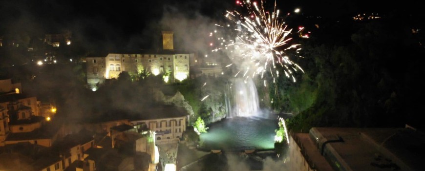 2018 07 08 - San Lorenzo Parrochia Isola Liri - Foto Fuochi D’artificio festa Santissimo Crocifisso - 001