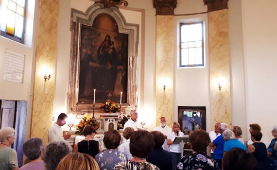 2018 09 18 - San Lorenzo Parrochia Isola Liri - Celebrazione eucaristica presso la cappella della Madonna delle Grazie - 005
