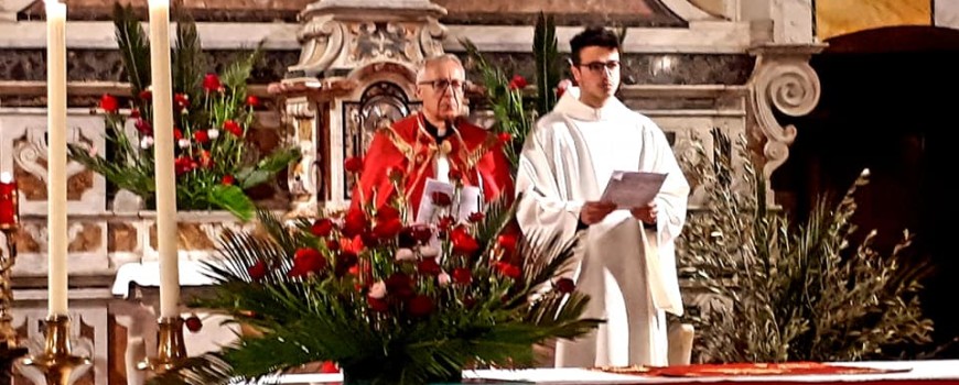 2019 04 12 - San Lorenzo Parrochia Isola Liri - Via Crucis - Uomini e donne sotto la Croce - 002