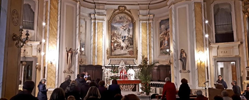 2019 04 12 - San Lorenzo Parrochia Isola Liri - Via Crucis - Uomini e donne sotto la Croce - 006